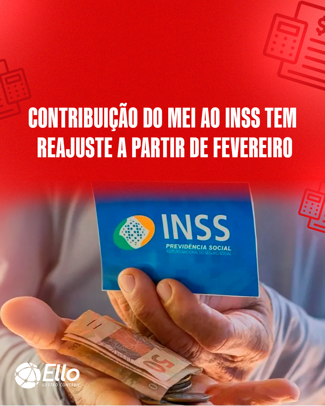 Contribuição do MEI ao INSS tem reajuste a partir de fevereiro