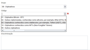 Tabela Criptomoedas - Ello Gestão Contábil